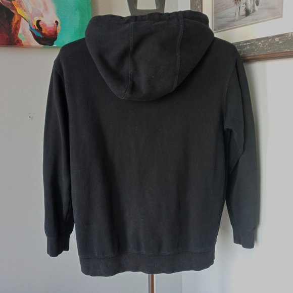 Boy London Globe Star Eagle  black/white Hoodie size M - Picture 2 of 12